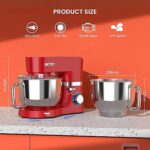 BETRY Stand Mikser 1500W 7.5 QT (7,1 LT) Tilt-Head Elektrikli Mutfak Şefi (Türkiye Garantili) - Görsel 4