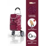 Morponi Pazar Arabası Metal Tekerlekli Pazar Arabası ( KARIŞIK RENKLERDE GÖNDERİLİR) - Görsel 2