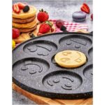 Mabeyn Döküm Granit Yüz Emojili Pankek Tava 28 cm - Görsel 2