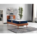 Argimo Blue Tek Kişilik Kuş Tüy Örme Kumaşlı Ortopedik Yatak 90x190 - Görsel 2
