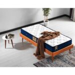 Argimo Blue Tek Kişilik Kuş Tüy Örme Kumaşlı Ortopedik Yatak 90x190 - Görsel 4