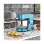 Powwa Stand Mikser 1500W 6.2 QT (5.9 LT) Tilt-Head Elektrikli Mutfak Şefi (Türkiye Garantili) - Görsel 4