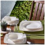 Güral Porselen Güral Vıvente 24 Parça 6 Kişilik Bone Yemek Takımı - Görsel 2