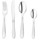 Schafer Sheen 24 Parça Çatal Kaşık Bıçak Takımı-Gümüş24 - Görsel 2