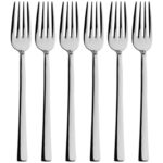 Kitchen Design Lab Parlak Gümüş Tatlı Çatal ve Kaşık Seti - 12 Adet Kahvaltı Pasta Tatlı Çatal Kaşık Seti Kutulu Set - Görsel 3