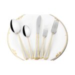 Mikasa Moor Classico Gold 60 Parça 12 Kişilik Çatal Kaşık Bıçak Seti