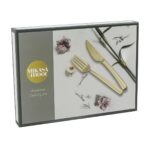 Mikasa Moor Classico Gold 60 Parça 12 Kişilik Çatal Kaşık Bıçak Seti - Görsel 3