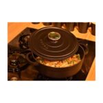 Taşev T1810 Caste Sığ döküm Tencere Mat Siyah 24 cm