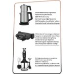 Goldmaster Burcu BY-4703 Çeyiz Seti Siyah - Görsel 3