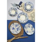 Tabak Evi Porselen Flower Yemek Takımı 6 Kişilik 24 Parça - Görsel 3