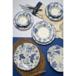 Tabak Evi Porselen Flower Yemek Takımı 6 Kişilik 24 Parça - Görsel 4