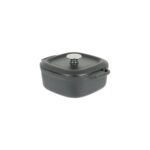 Taşev TT1859 Caste Kare 24 cm Döküm Derin Tencere Siyah