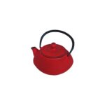 Taşev Bambum Linden - Sümbül 800 Ml Kırmızı Döküm Çaydanlık