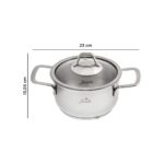 Jumbo Minör 14 cm Derin Tencere - Görsel 2