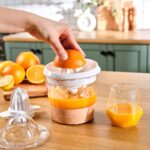 Karaca Freshpulpy Wooden Desenli Elektrikli Narenciye Sıkacağı - Görsel 2