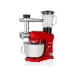 Yui M200 Multi-fonksiyonel 3'ü Bir Arada Döküm Gövde Stand Mikser Kıyma Setli Ve Blender Özellikli 1800W - Görsel 2