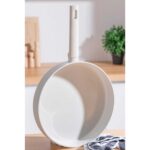 Acar Ultimate Pro 30 cm Derin Tava Alüminyum Döküm Krem Renk Seramik Kaplama 1 Adet