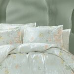 Yataş Merri Çift Kişilik Ranforce Nevresim Takımı - Açık Yeşil - Görsel 2