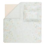 Yataş Merri Çift Kişilik Ranforce Nevresim Takımı - Açık Yeşil - Görsel 4