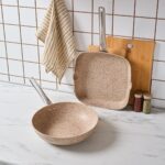 Karaca Biogranit Nare Wok Grill Set Wood - Görsel 2