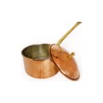 Efemir El Dövme Bakır Sos Tenceresi - Görsel 3