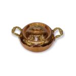 Efemir Dövme Bakır Trabzon Güveci 17 cm - Görsel 2