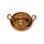 Efemir Dövme Bakır Trabzon Güveci 22 cm - Görsel 3