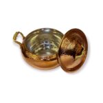 Efemir Dövme Bakır Trabzon Güveci 22 cm - Görsel 4