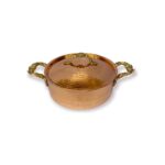 Efemir Dövme Bakır Düz Tencere 19 cm - Görsel 2