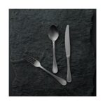 Hisar Contour Eskitme 84 Parça Çelik 12 Kişilik Çatal Kaşık Bıçak Seti