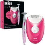 Braun Silk-Épil 3 3-202 Epilatör 20 Cımbız Akıllı Işık 2 Hız Kuru Kullanım Yıkanabilir Başlıklı - Görsel 2