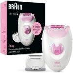 Braun Silk-Épil 3 3-031 Epilatör 20 Cımbızlı 2 Hız Kuru Kullanım Yıkanabilir Başlıklı Beyaz - Görsel 2