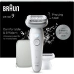 Braun Silk-épil 9 9-041 Epilatör – 40 Cımbızlı, Islak/Kuru Kablosuz Kullanım, Aydınlatmalı, Ağrısız ve Hızlı Epilasyon