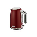 Berghoff Gem Retro Kırmızı Su Isıtıcısı 1.7 Litre Paslanmaz Çelik Gizli Rezistanslı