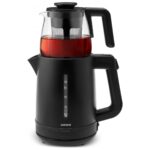 Karaca Tea Grande Xl Çay Makinesi ve Kettle Shiny Black