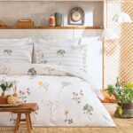 Puffy Bueta Tek Kişilik Ranforce Nevresim Takımı - Açık Turuncu