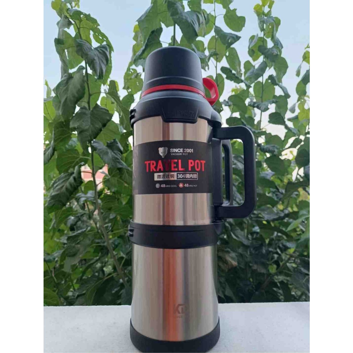 110000676849448.jpg Manada 4 Litre Kapasiteli Okadi Termos - Görsel 1