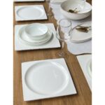 Rossev Yemek Takımı Modern Kare  Parça 6 Kişilik - Görsel 2
