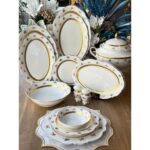 Rossev Yemek Takımı Marta 61 Parça 12 Kişilik