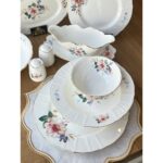 Rossev Yemek Takımı Lıttle Garden 62 Parça 12 Kişilik - Görsel 4