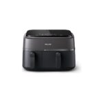 Philips NA350/00 3000 Serisi Airfryer Çift Hazneli, Rapid Air Plus Teknolojisi, 8 Ayarlı Dijital Ekran, HomeID Uygulaması,