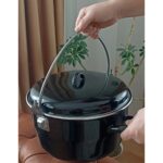 Ebruli Emaye 30 cm 10 Litre  Vintage Mega Boy Emaye Süt Yoğurt  Güveç Reçel Konserve Tencere  Kamp Reçel Pan Maslin Kavurma Sos Tencere - Görsel 3