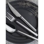 Kütahya Porselen Harmony Sade 84 Parça Çatal Bıçak Takımı