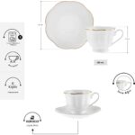 Karaca  Karaca Çan 6 Kişilik Kahve Fincan Takımı 90 ml - Görsel 2