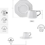 Karaca Zeher 6 Kişilik Kahve Fincanı Takımı 90 ml - Görsel 2