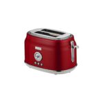 Berghoff Gem Retro Kırmızı Iki Dilim Ekmek Kızartma Makinesi