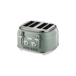 Berghoff Gem Retro Mint Yeşil Dört Dilim Ekmek Kızartma Makinesi