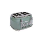 Berghoff Gem Retro Mint Yeşil Dört Dilim Ekmek Kızartma Makinesi - Görsel 3