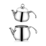 Kahramanlar 2 - 2,99 L Alize Ortaboy Indüksiyon Tabanlı Çaydanlık Takımı Altın Çelik - Görsel 5