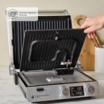 Karaca Compact Steel Pro Sear And Grill Inox 2007 Izgara ve Tost Makinesi - Görsel 5